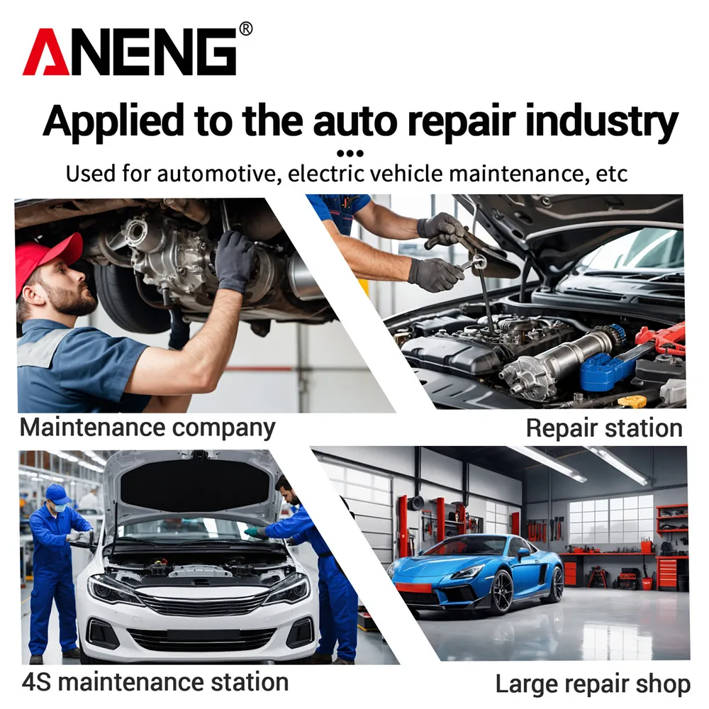 Car Battery Tester ANENG BT-172 12V Status Indicator Charge System Analyzer Voltage Meter Digital Display Alligator Clips Tool image 2