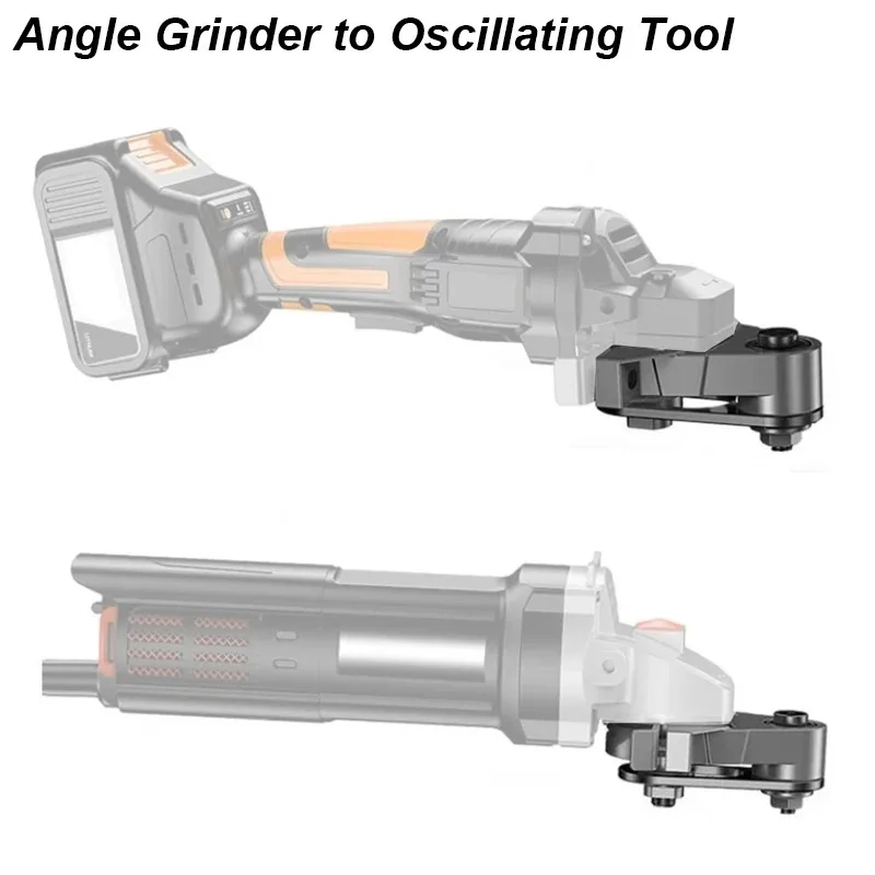 1set Angle Grinder Universal Conversion Head M10/M14 Suitable for 100 Type Angle Grinder Cutting Accessories Oscillation Tool