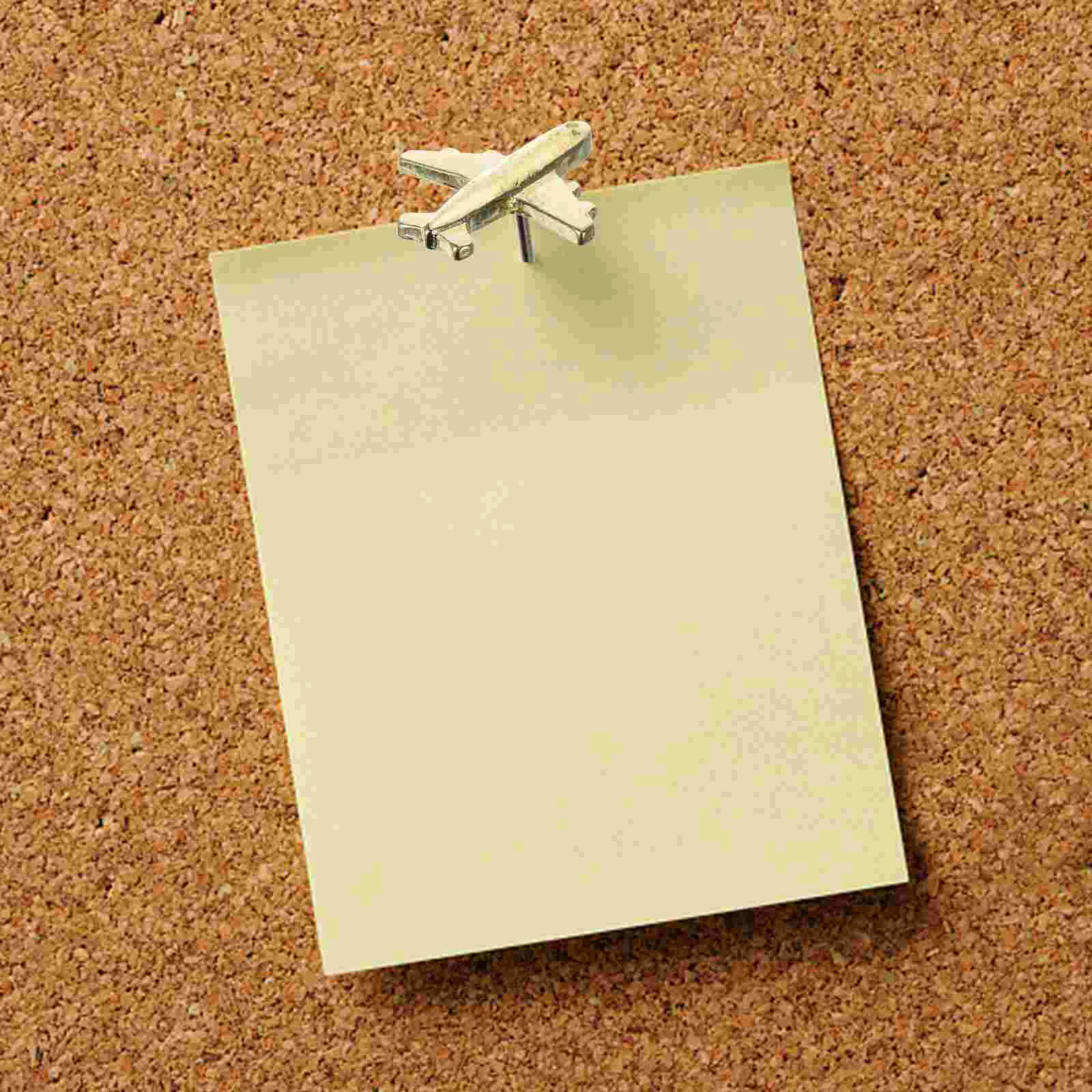 Imagem -02 - Metal Thumbtack Cork Board Mapa do Mundo Push Pin Agulha de Aço Dourado Pushpin Decorativo Escritório Felt Board 12 Pcs