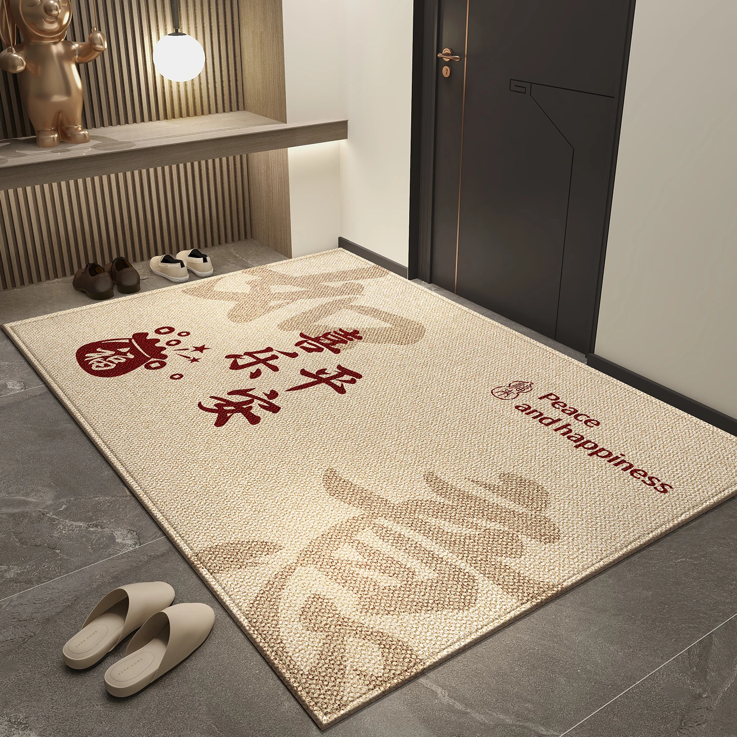 

Anti-Slip Entrance Mat Living Room Door Mat Cusizable Size Long Rectangle Patterned Carpet for Home Entrance And lway