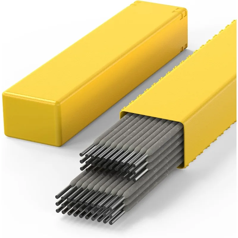 

E6013 Welding Rods 3/32'': 14'' Low-Carbon Steel Welding Electrodes for Light Metal Fabrication and Home Repairs with Easy Arc
