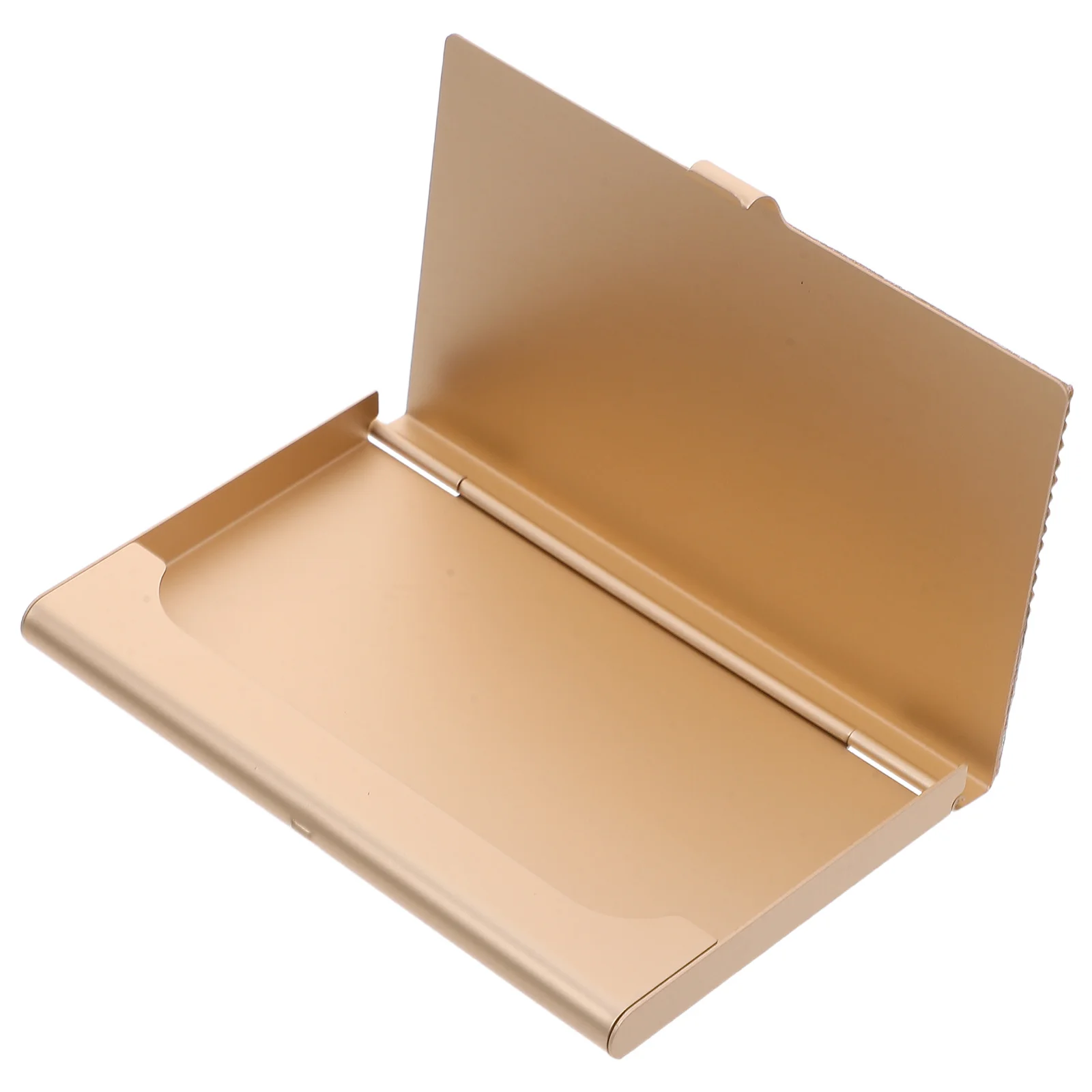 

Slim Aluminum Alloy Business Card Holder Portable Credit Storage Box Desk Organizer Case Card Holder