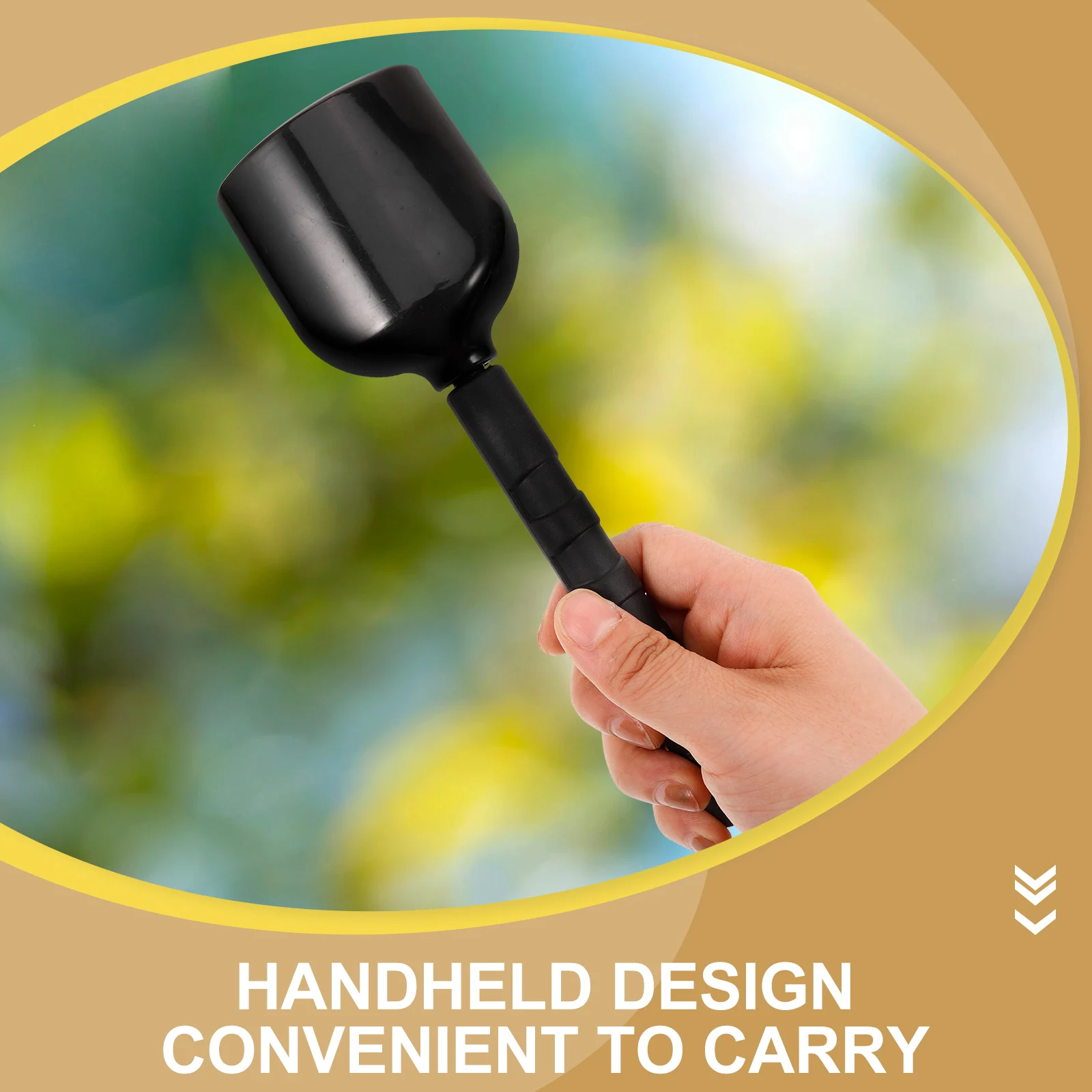 

Handheld Cowbell Cowbells Noise Maker Aromatic Cheering Metal Instrument for Sports Events