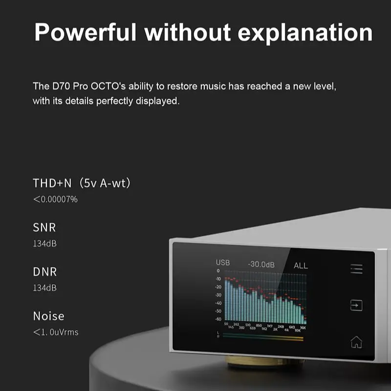 TOPPING D70Pro OCTO HIFI DAC 8x CS43198 DAC رقاقة مرحبا الدقة وحدة فك ترميز الصوت اللاسلكية XMOS XU316 بلوتوث 5.1 LDAC RCA/XRL الإخراج