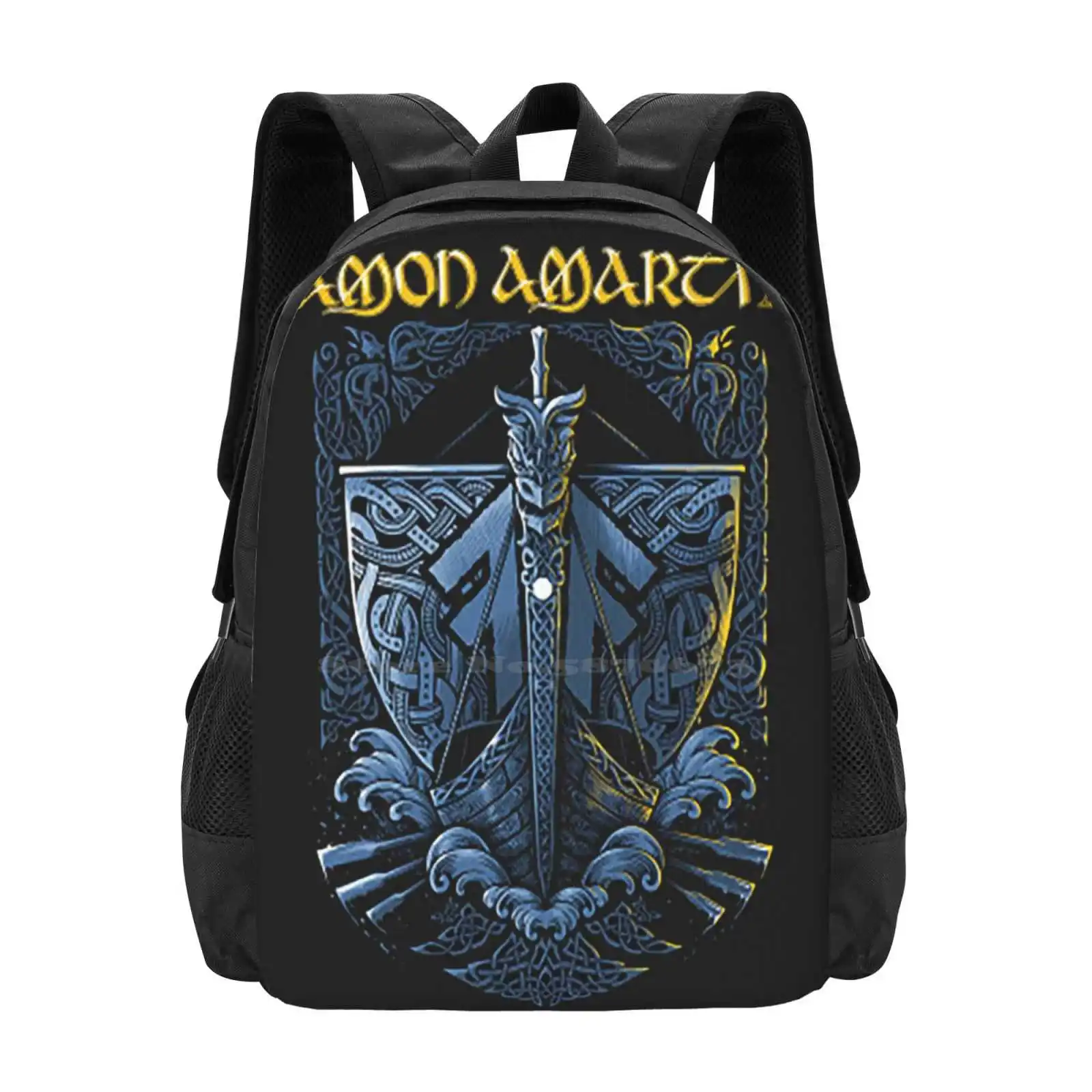 

Best Amon Amarth Artwork-Logo Bag Backpack For Men Women Girls Teenage Amon Amarth Band Amon Amarth Tour Amon Amarth Sale Amon