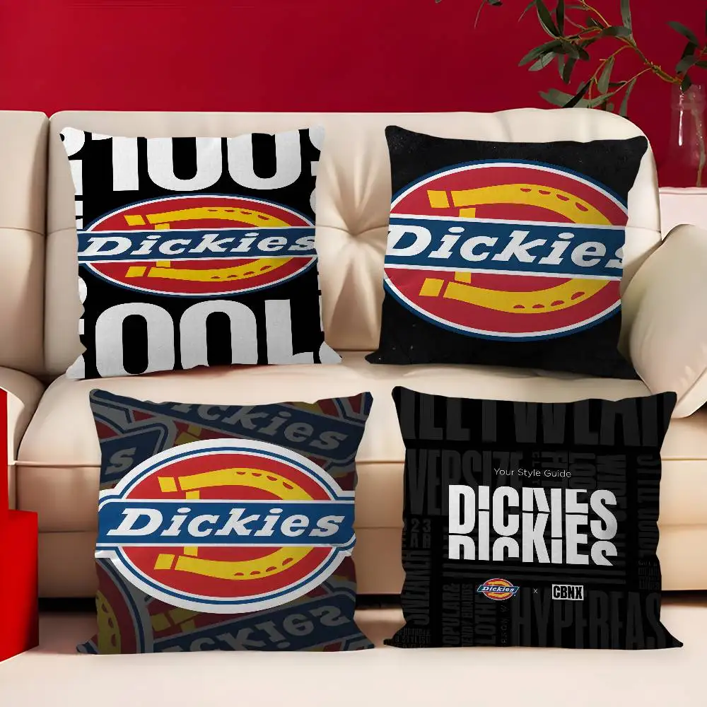 Luxurious D-dickiesS Logo Lucky Dragon pillow cover sofa cushion cover home room decoration children gift