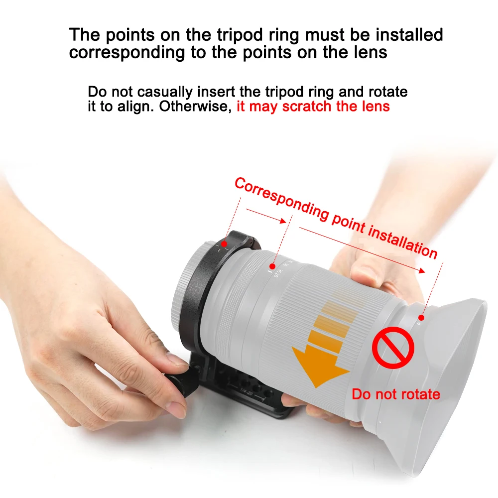 FOTGA Tripod Mount Ring For Sigma 28-105mm F2.8 DG DN ART Lens Tripod Mount Ring Adapter Quick Release Photography Fotograficas