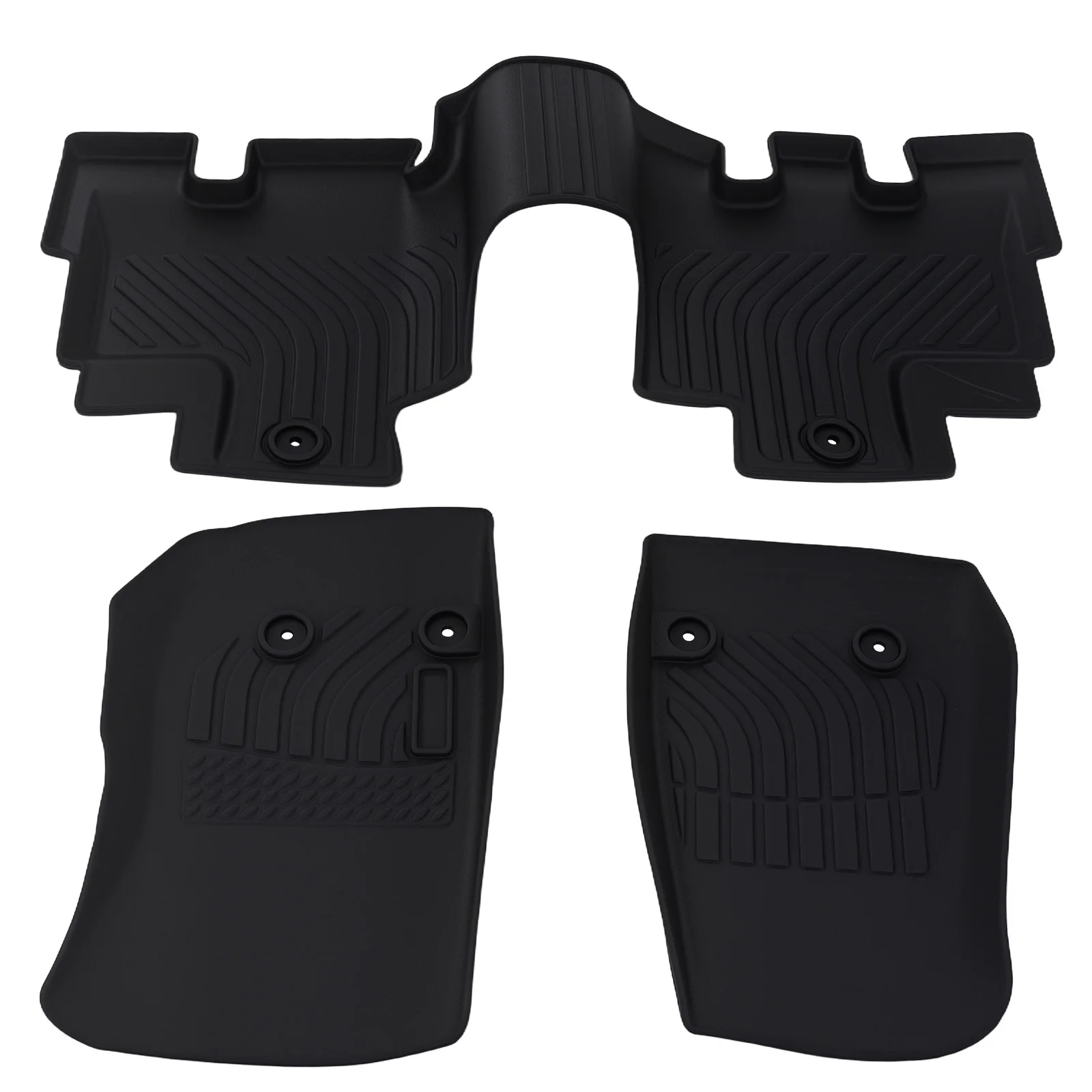

Floor Mats for Jeep Wrangler JK Unlimited 4Dr 2014-2018 Waterproof Car Carpet