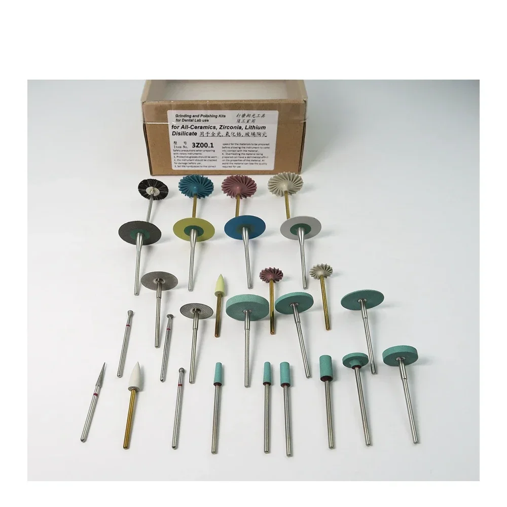 Dentals Zirconias Diamonds Polishers Lithiums Disilicates Grindings Polishings Burs