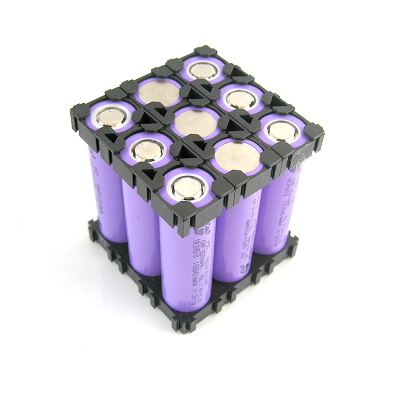 20pcs Battery Bracket 18650 Safety Anti Vibration Holder Bracket Lithium Batteries Support Stand Plastic Holder Bracket