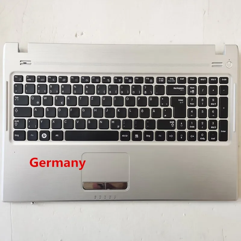 

Новый чехол для упора для рук ноутбука с клавиатурой для Samsung NP-Q530 Q560, немецкая раскладка
