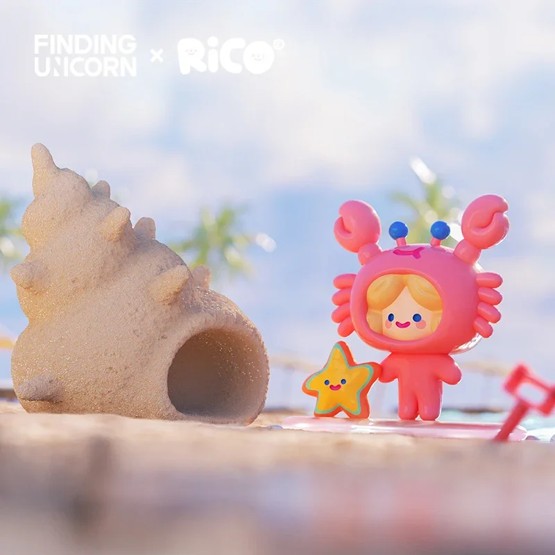 

Finding Unicorn RiCO Happy Island Series Blind Box Toys Anime Action Figure Caixa Caja Surprise Mystery Box Dolls Gift Ornaments