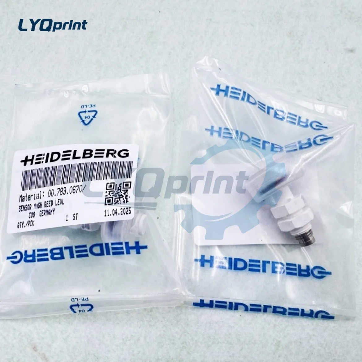 Heidelberg 00.783.0670 Circulating Lubrication Level Switch Oil Level Sensor Printing Press Spare Parts