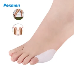 Pexmen 2/4Pcs Gel Bunion Corrector Pinky Toe Sleeve Pain Relief Protector Prevent Corns Calluses Foot Care Tool