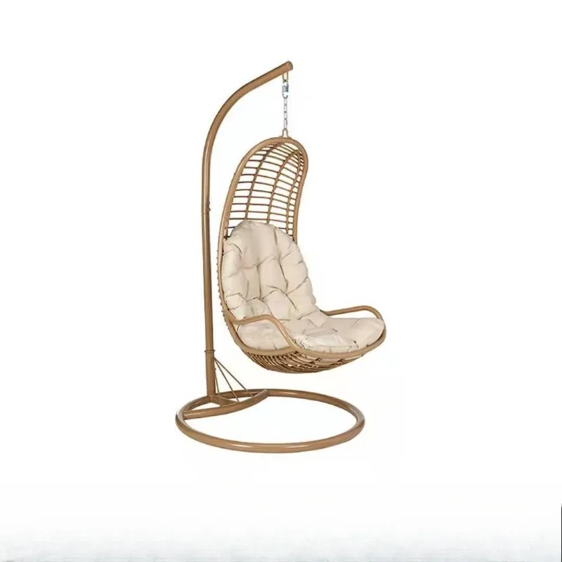

Outdoor chair swing balcony Internet celebrity clock in rocking courtyard