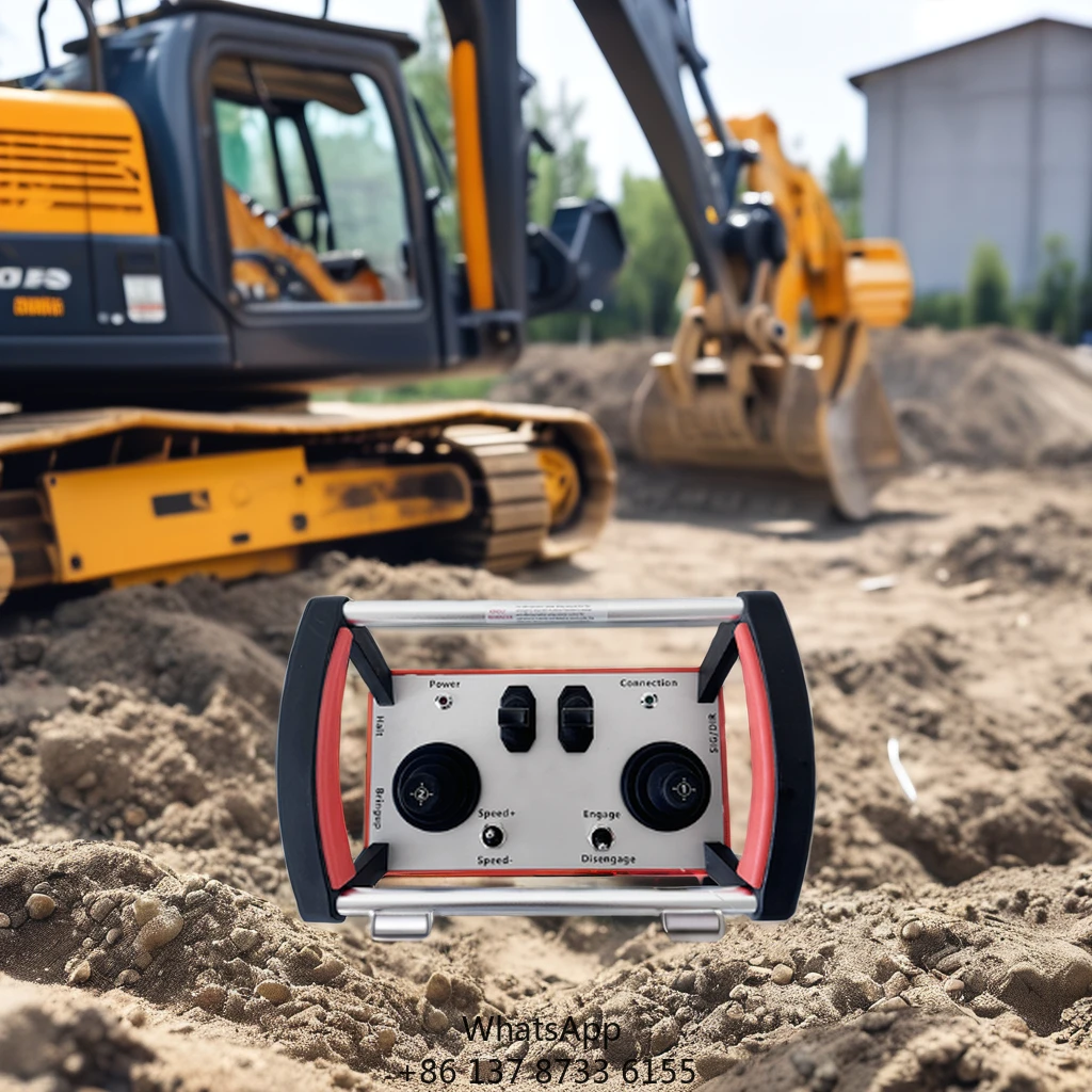 Smooth Operation Manual And Remote Control Modes Wireless Radio Proportional Remote Control Set For Crane Truck
