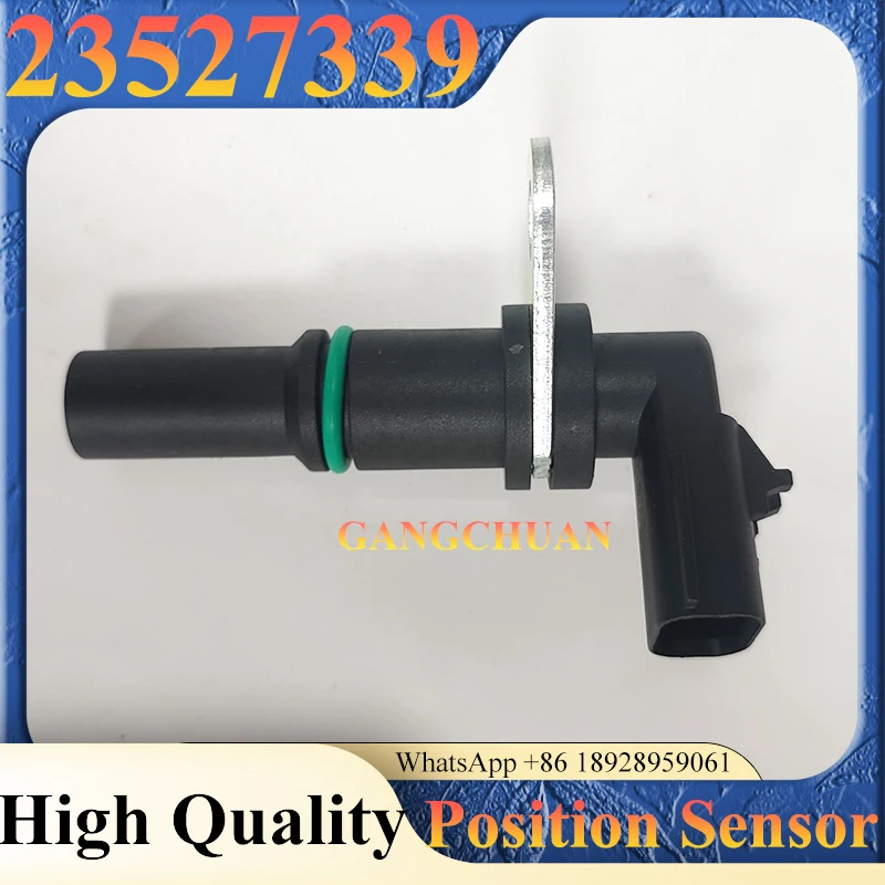 Piezas de excavadora Sensor de sincronización de posición del cigüeñal 23527339 Sensor de posición del cigüeñal para diésel Serie 60