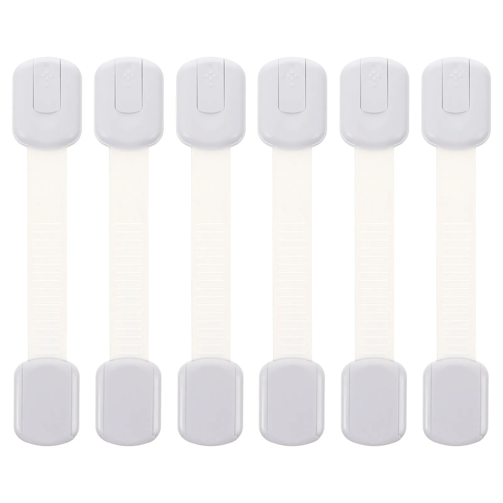 

6 шт. детских замков безопасности из АБС-пластика для шкафов и ящиков, защита от защемления пальцев для детей, для дома, холодильника, стиральной машины, окон