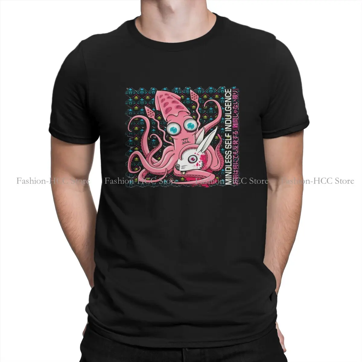 Octopuses Mindless Self Indulgence T Shirt Graphic O-Neck TShirt Harajuku Clothing Polyester