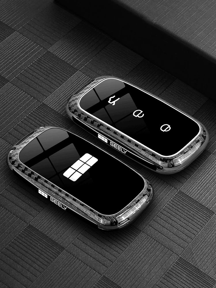 Autoschlüsselhülle für Geely EX5 Starray EM-i Premium Zinklegierung Vollschutz Stoßfest Hochleistungsfähig e.MAS 7 Autozubehör – Detail 6