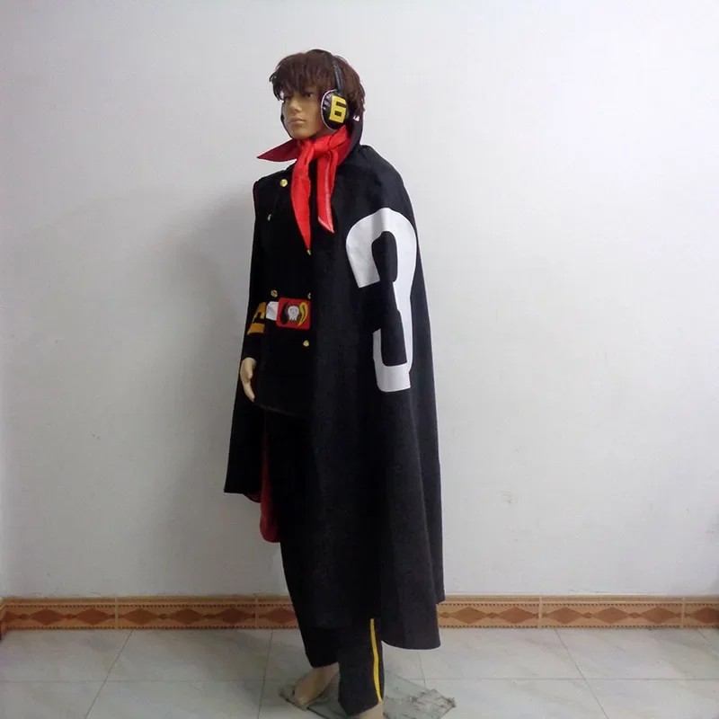 Vinsmoke Sanji Germa 66 Combats Cosplay Cos Uniform Christmas Halloween Costume Party Suit Customize Any Size