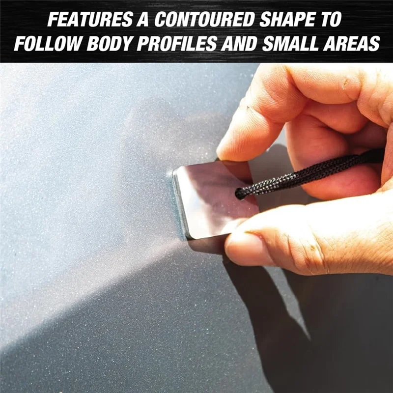 

A95I-Painters Denibber твердосплавный скребок для ремонта точек, 2 шт., автомобильный карбидный скребок из стали, инструмент для точечного ремонта