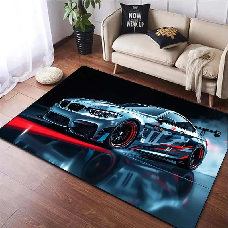 Fashion Fashion RACING-CAR-B-BM-W Non-Slip Rug for Living Room,Bedroom,Playroom,Kitchen,Door Prayer Floor Mat Decor Carpet Gift Alfombra - Aliexpress Deal