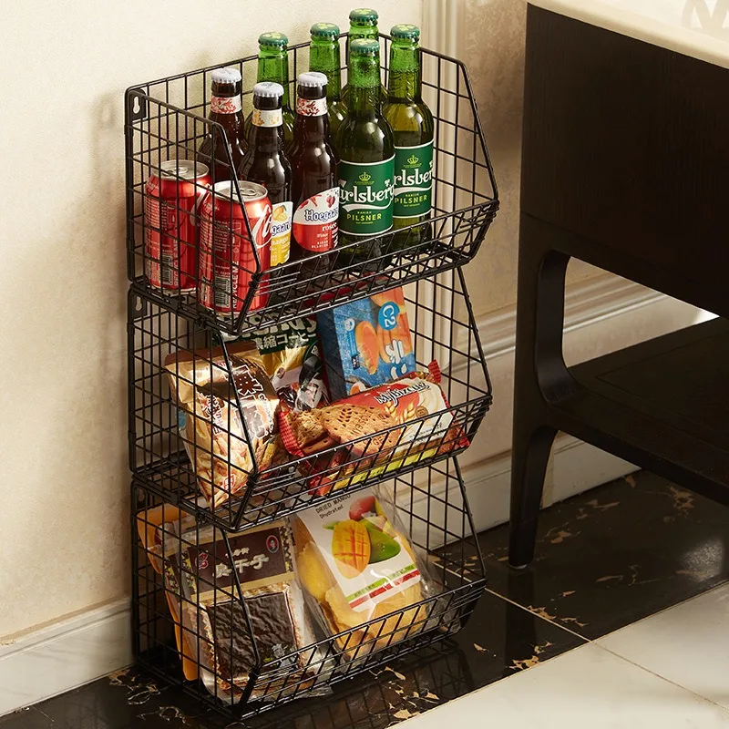 

Multi-Purpose Hanging Basket Can Be Hung Or Tabletop Folding Closet Organizer Basket Home Storage Accessories