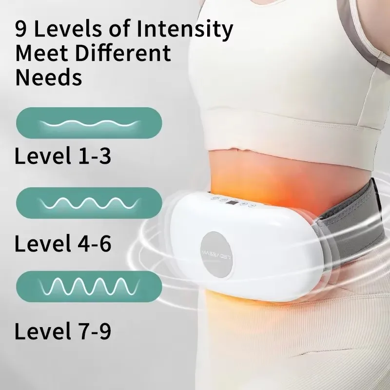 

Abdominal Massager for Lazy People Shake Belly Multifunctional Vibration Massager Wireless Use Multi-grade Timing Gifts