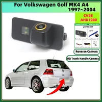 Cámara de marcha atrás con ojo de pez para Volkswagen Golf MK4 A4, 1997 ~ 2004 HD, CCD/visión nocturna, visión trasera, cámara de estacionamiento de respaldo