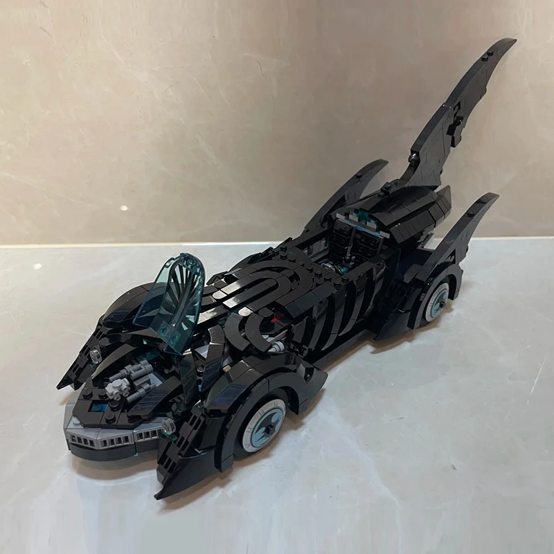 

909pcs MOC Batmobile 76304 Speed Super Sports Cars Building Blocks Speed Vehicle Model Brick Puzzle Toys For Kid Adult Gift