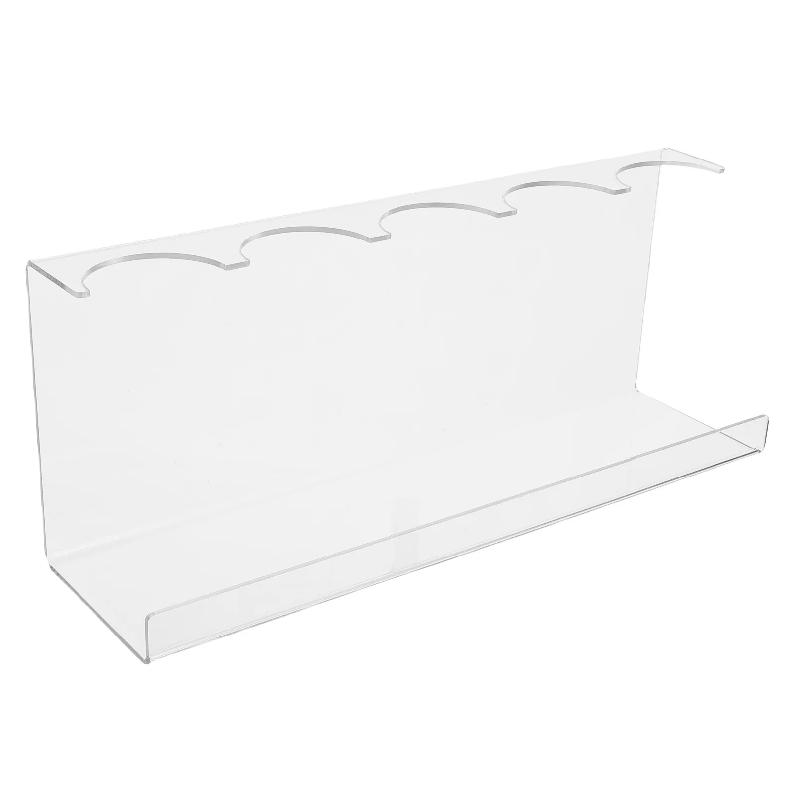 

Acrylic Umbrella Display Stand Clear Multi-Slot Organizer Rack for Retail Supermarkets Hotel Entryway Hallway Storage Display