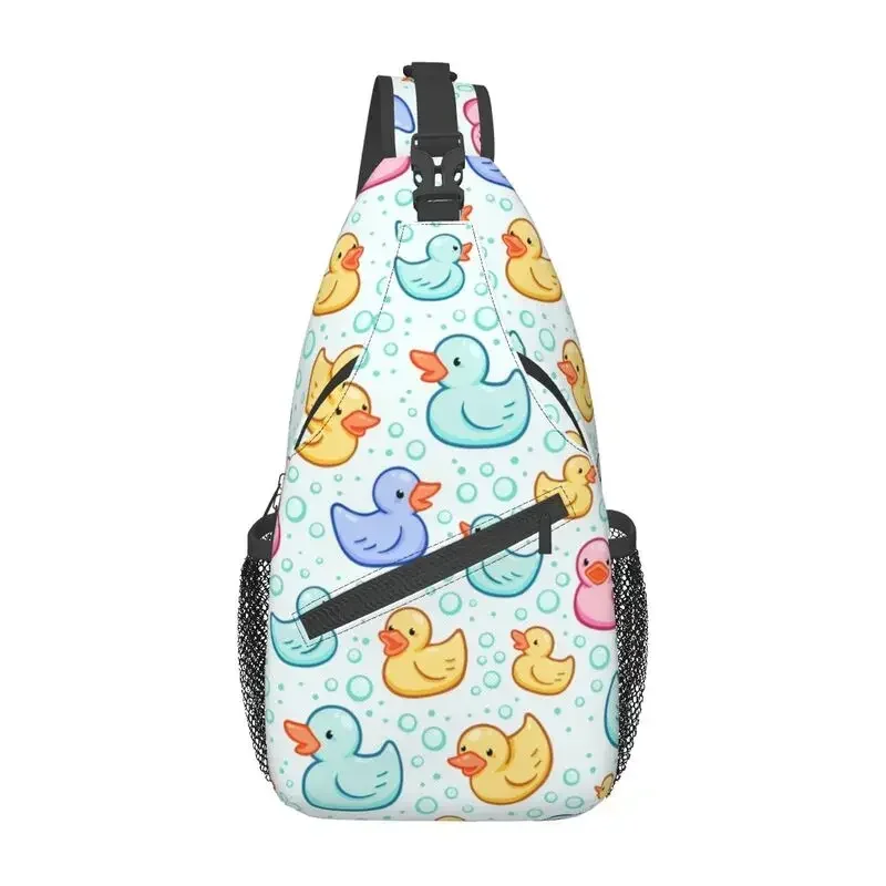 Ducks Sling Chest Bag Customized Crossbody Shoulder Backpack for Men Traveling Daypack