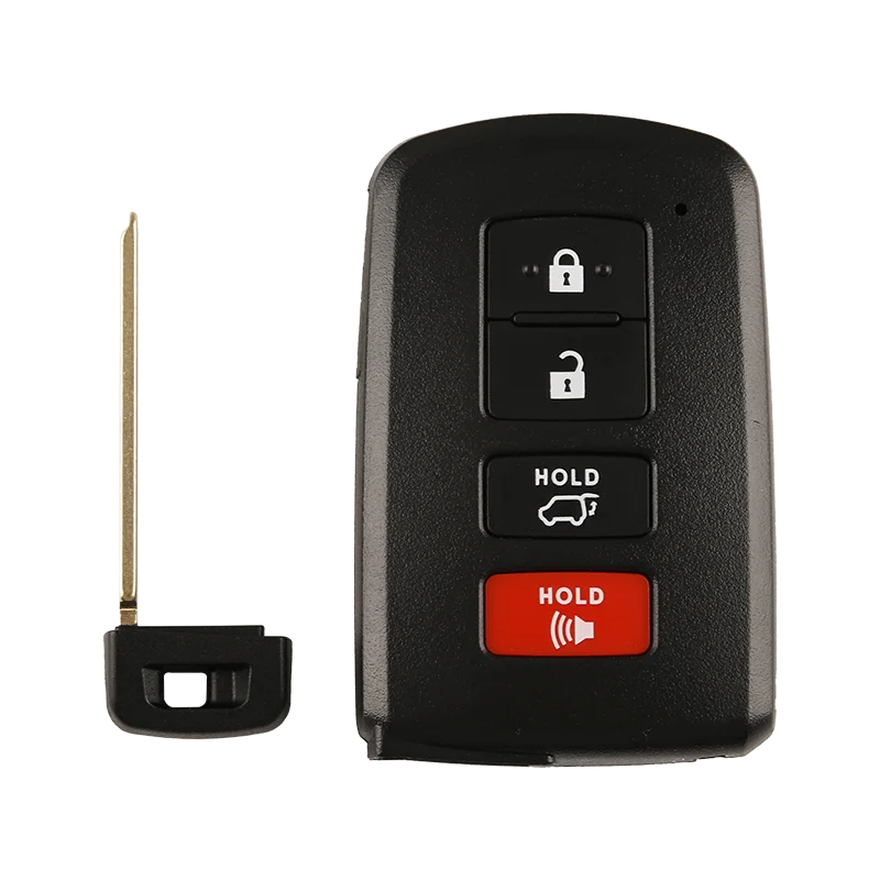 Clé à distance intelligente Toyota Highlander 2018 2014-2019 315 MHz 3 + 1 boutons SUV FCC ID: HYQ14FBA