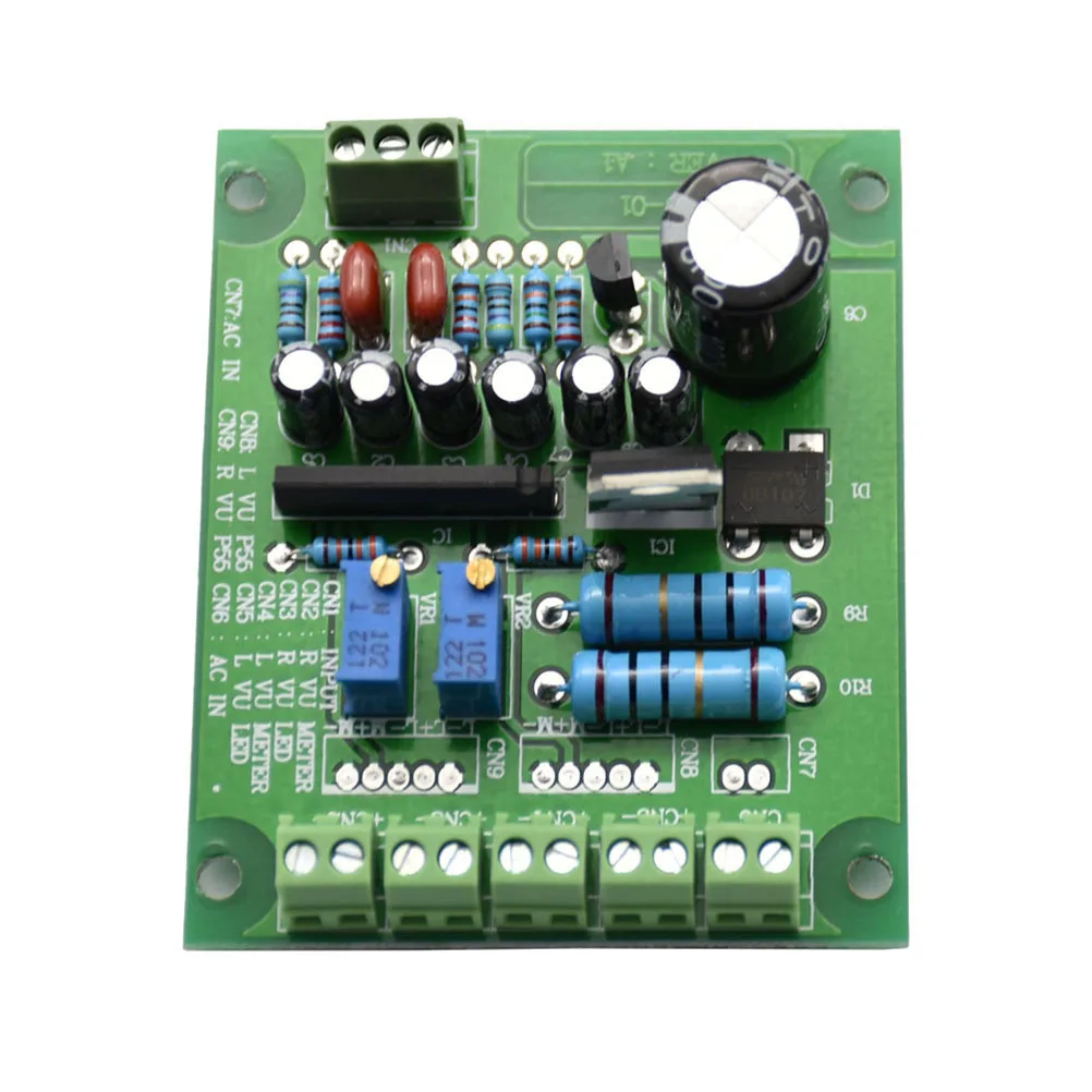 

Vu Meter Driver Board 12V Input Dual Stereo Audio Level Backlight Module Amplifier For Ac12V Power Dynamic Compression
