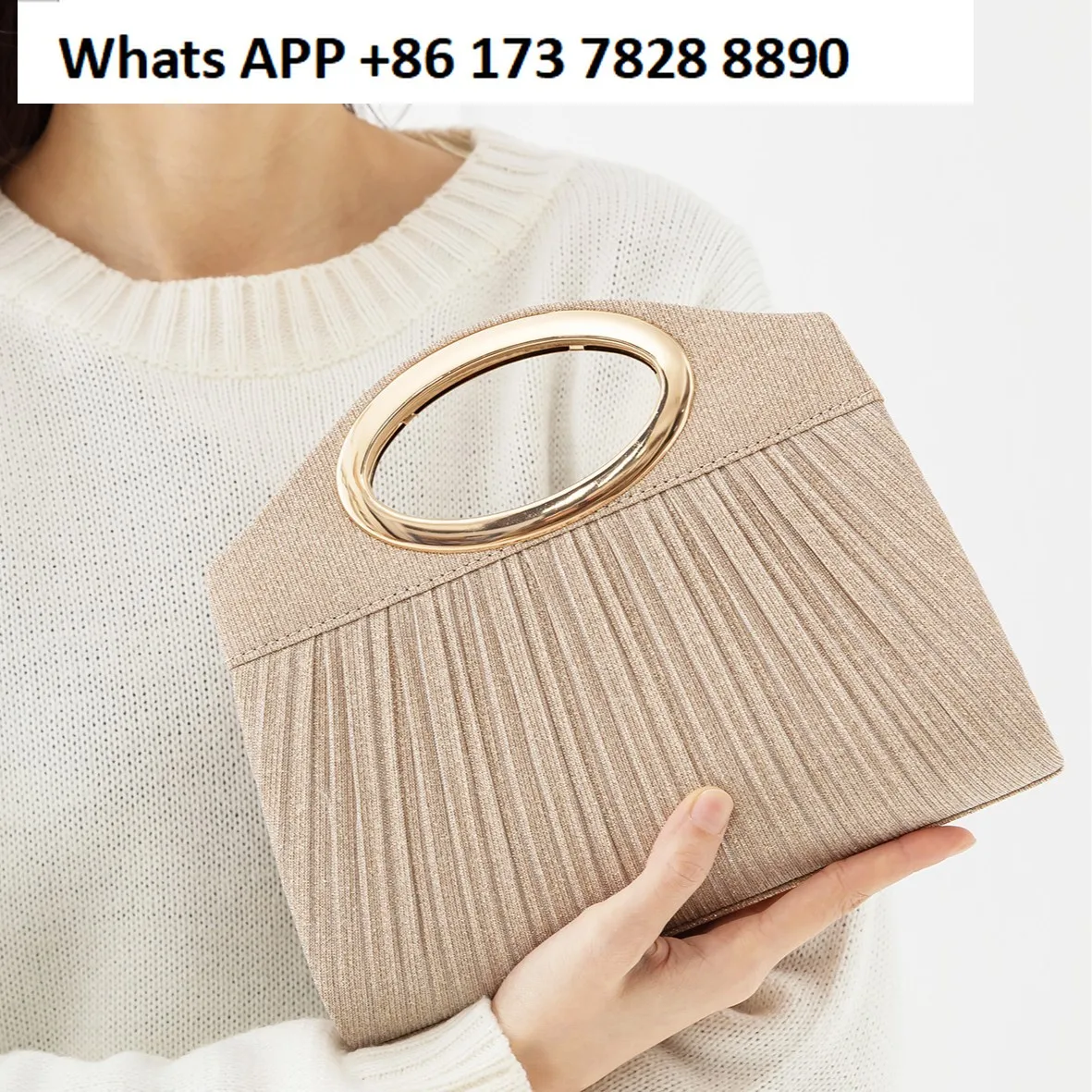 

Сумка для ужина, плиссированный дизайн, вечерние металлические сумки с ореолом, простой модный благородный клатч