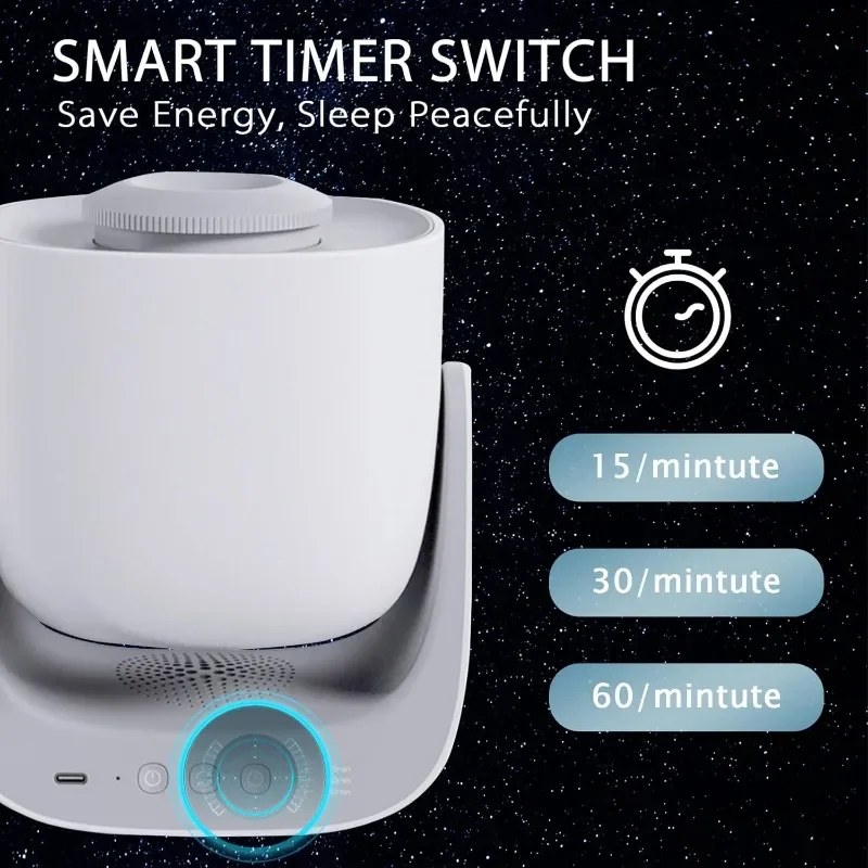 

Star Projector Galaxy Light,Galaxy Projector for Bedroom Adults,Home Planetatium Night Light Projector for Kids Ceiling