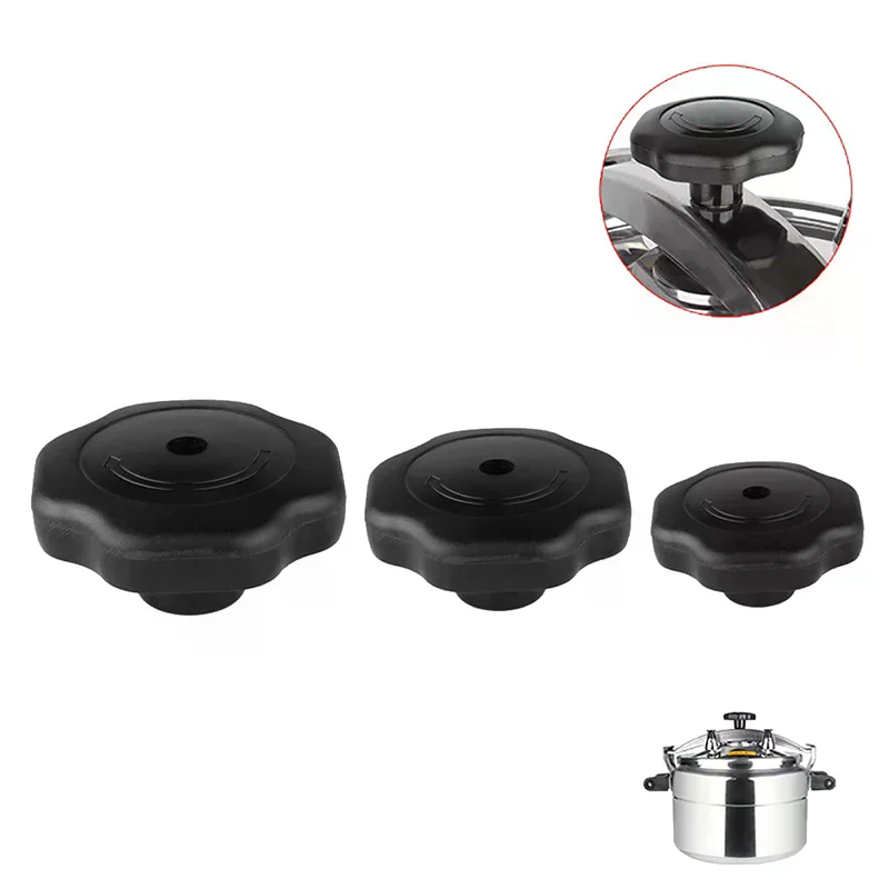 Pressure Cooker Handle Button Explosion-proof Spiral Cover Durable Cooker Lids Knob Replacement Kitchen Accessories 15/17/19mm