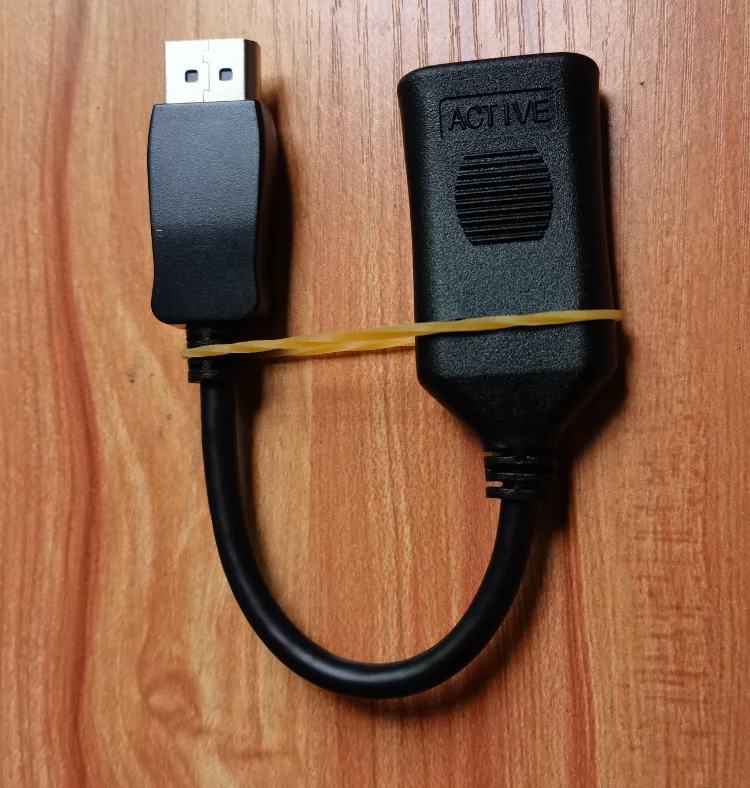 Active Displayport 1.2 to HDMI 2.0 4K 2K 60HZ converter cable 0.23m DP in to HDMI out for PS4 apple TV PC laptop to DP monitors