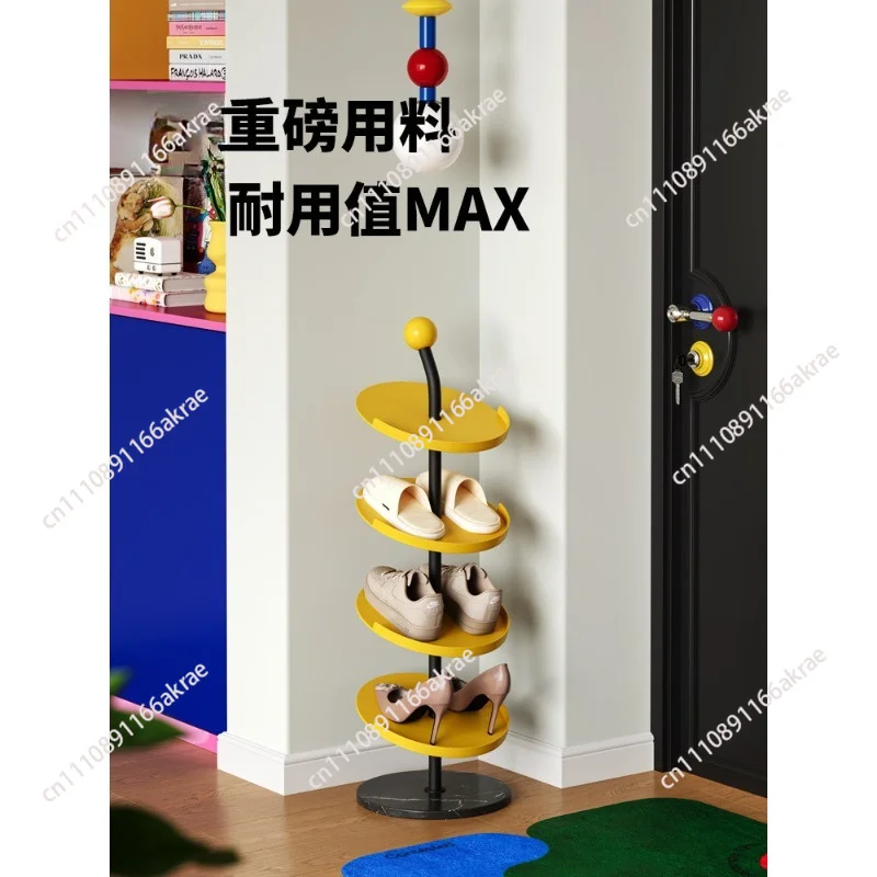Shoe rack home door multi-layer entry baby children narrow simple advanced
