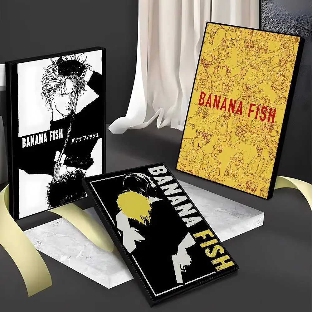 العصابات أنيمي B- الموز الأسماك المشارك غرفة المعيشة المنزلي جدار الفن المرآب غرفة ديكور #2