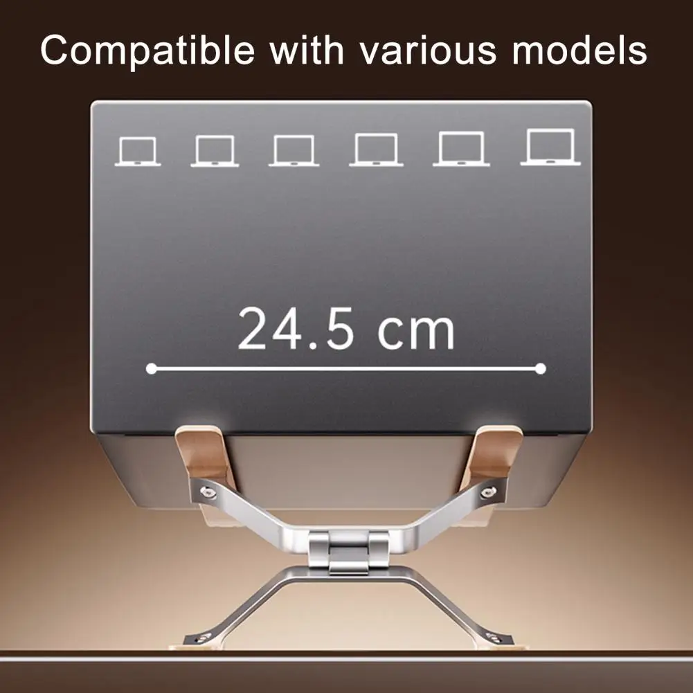 

Ventilated Laptop Stand Adjustable Laptop Stand with Hollow Heat Dissipation Design Universal Fit Computer for Comfortable