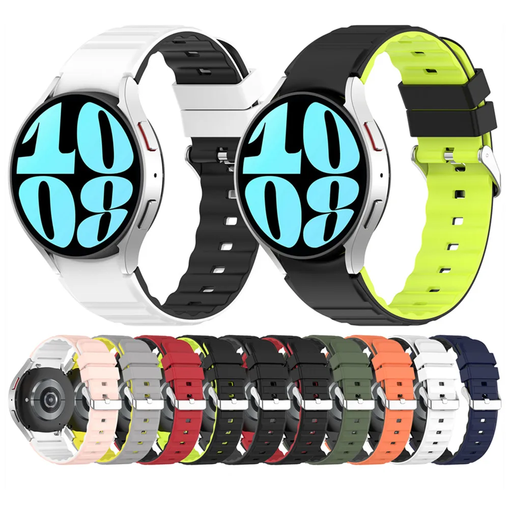 Uhren armband Silikon armband für Samsung Galaxy Uhr 7 fe Sport Uhren armband Armband