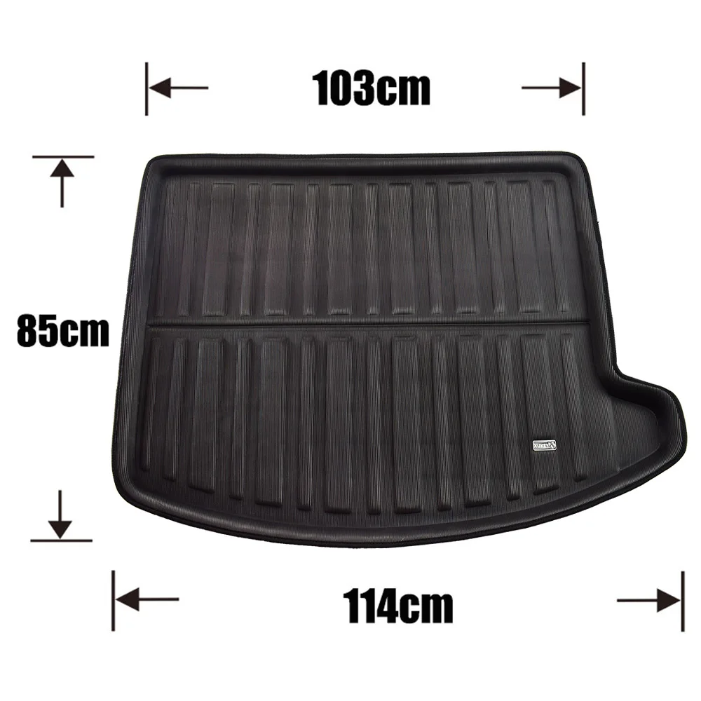 For Ford Escape Kuga 3d 2013 2014 2015 2016 2017 2018 2019 Boot Mat Rear Trunk Liner Cargo Floor Tray Carpet Mud Kick Protector