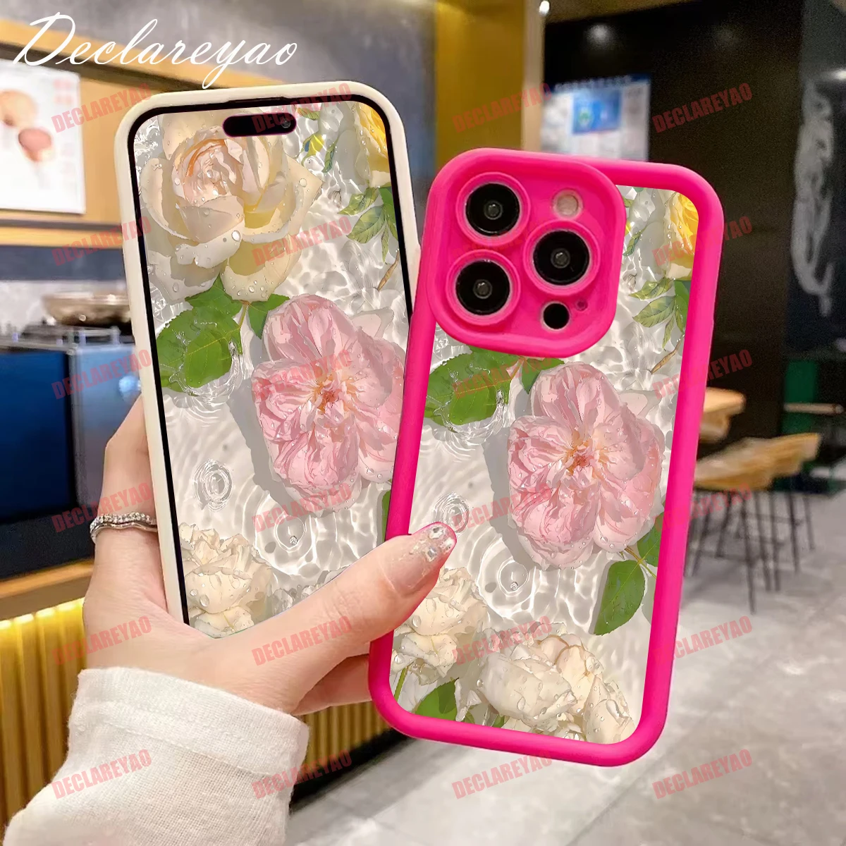 DECLAREYAO لينة ضوء سليم ماتي أغطية من البولي يوريثان الحراري ل Redmi K40S 60 4G 12 K50 14C 11 Turbo 14 14R Prime K60 Ultr غطاء مقاوم للصدمات