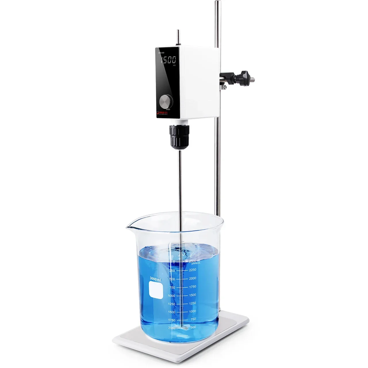 Laboratory Liquid Mixer Agitator Machine Mixing Overhead Stirrer