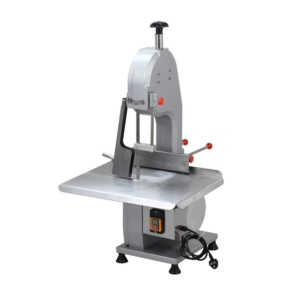 منشار كهربائي لسطح المكتب لقطع عظم اللحوم وقطاعة لحم الدجاج المجمدة #5