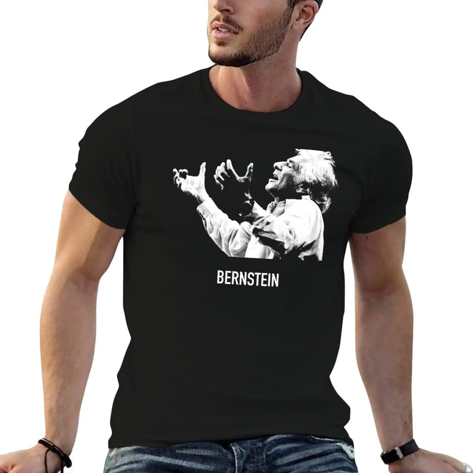 

Leonard Bernstein T-Shirt t shirts designer t shirts for man cotton soft T-Shirt