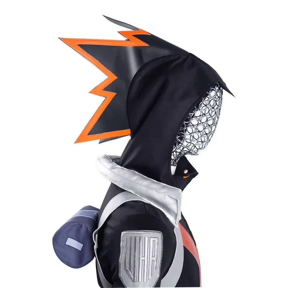 Disfraz de Katsuki Bakugou para Halloween, traje de combate de talla personalizada, con peluca y zapatos - view 6