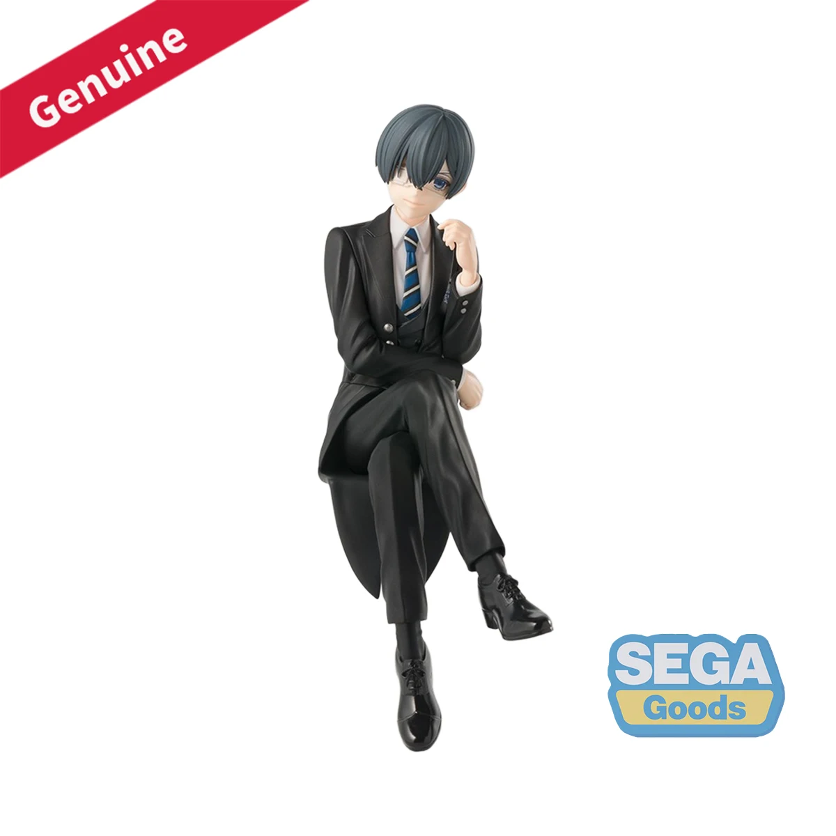 

Оригинальная подлинная Sega Fave предварительно окрашенная фигурка премиум-класса Chokonose Kuroshitsuji ~Kishuku Gakkou-hen ~ Модель аниме Ciel Phantomhive